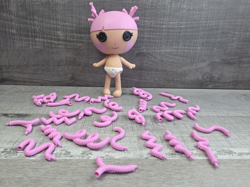 Lalaloopsy Littles Silly Hair Trinket Sparkles Doll MGA Entertainment READ b316